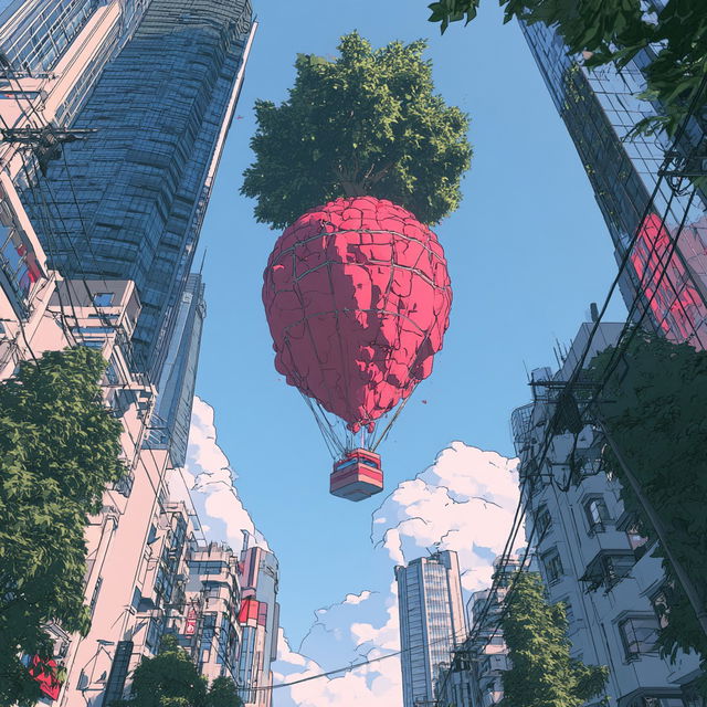 Cartogardenism style, Midjourney V8.2, render 4 of 4