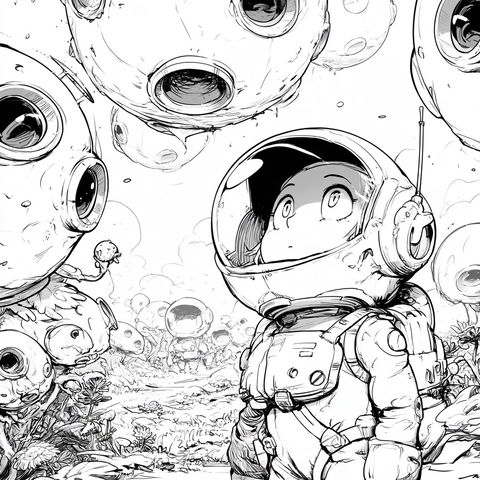 Clockwork Mycelium style (SREF codes), Midjourney V8.2