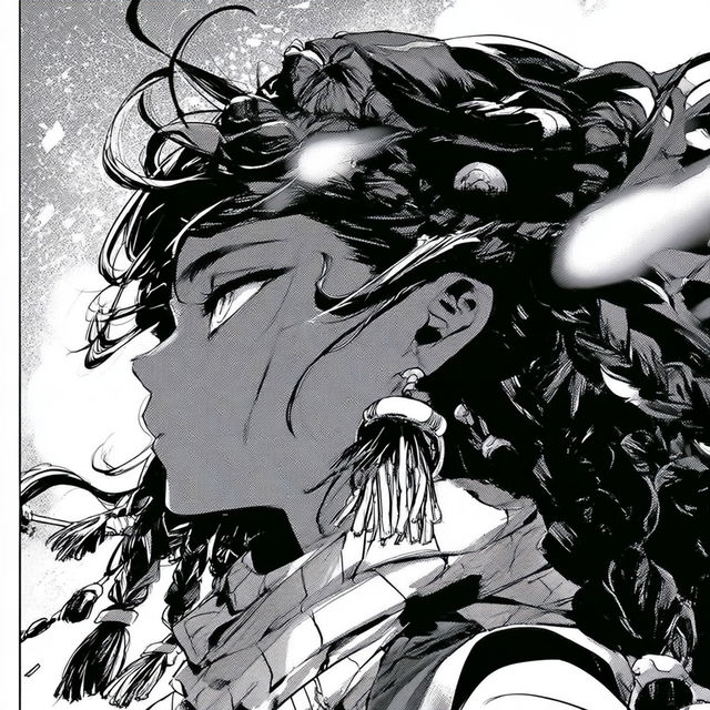 Rimecliff Manga style, Midjourney V8.2, render 2 of 4