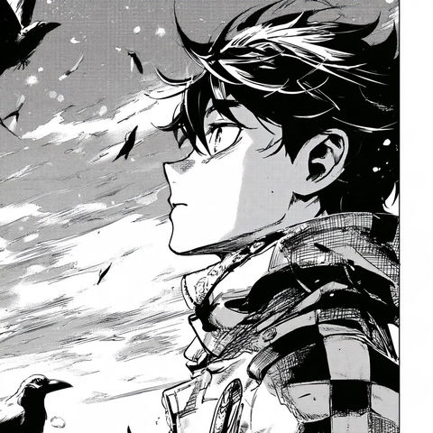 Rimecliff Manga style (SREF codes), Midjourney V8.2