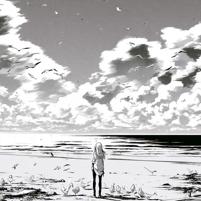 Rimecliff Manga style, Midjourney V8.2, render 3 of 4
