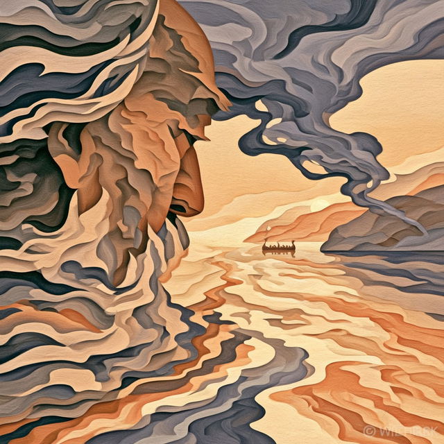 Harvest Bend style, Midjourney V8.2, render 1 of 4