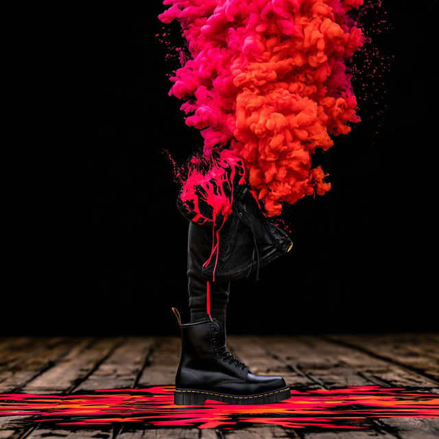 Hotpink Moldcraft style, Midjourney V8.2, render 2 of 4