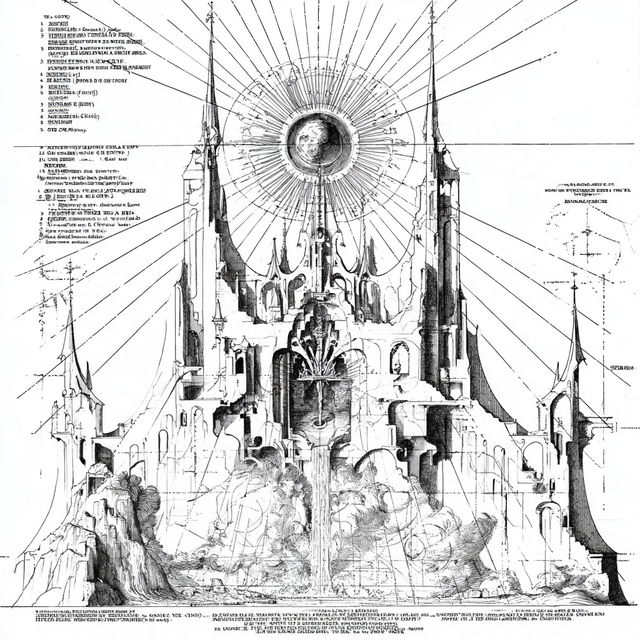 Schematic Theatricalism style, Midjourney V8.2, render 1 of 4