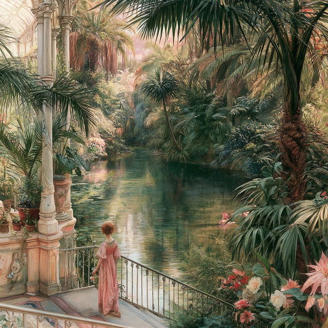Gardenpalate style, Midjourney V8.2, render 3 of 4