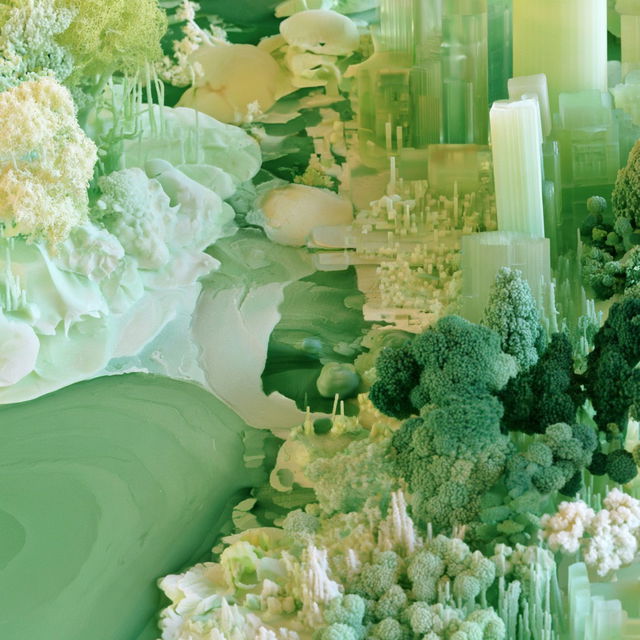Mint Medulla style, Midjourney V8.2, render 1 of 4