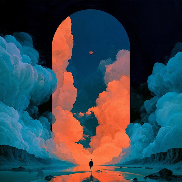 Cloudloom style, Midjourney V8.2, render 3 of 4