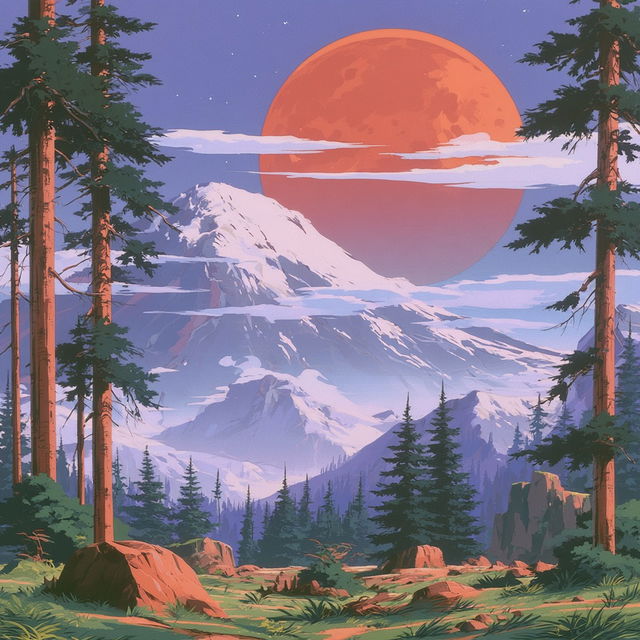 Astrocaldera style, Midjourney V8.2, render 2 of 4