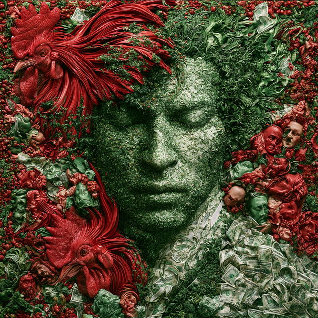 Ceramorphosis style, Midjourney V8.2, render 3 of 4