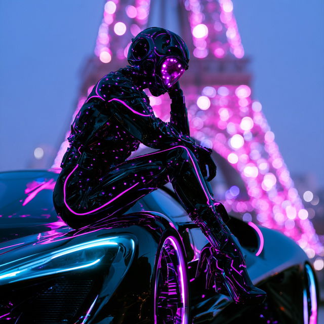Chrome Popping style, Midjourney V8.2, render 4 of 4