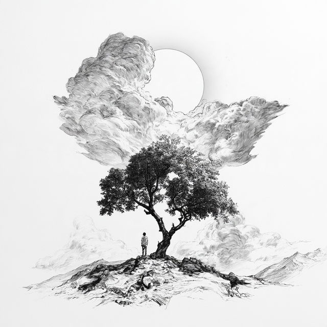 Hatchwild style, Midjourney V8.2, render 2 of 4