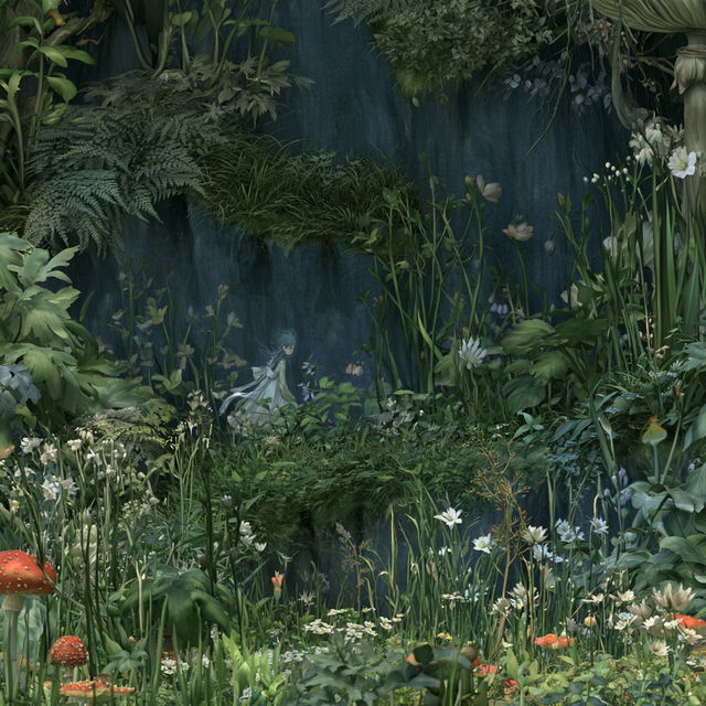 Lanternroot Choreography style, Midjourney V8.2, render 3 of 4