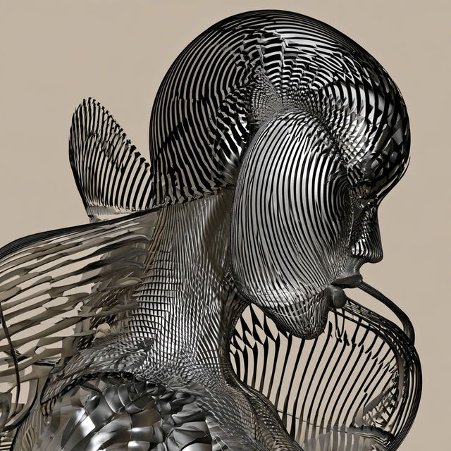 Checkerloom style, Midjourney V8.2, render 1 of 4