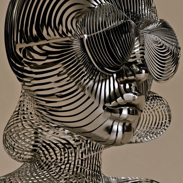 Checkerloom style, Midjourney V8.2, render 3 of 4