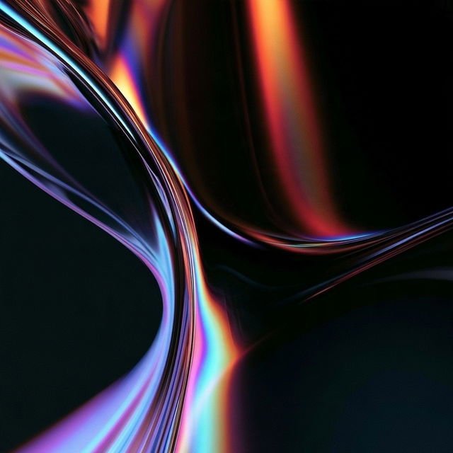 Chromaflux style, Midjourney V8.2, render 1 of 4