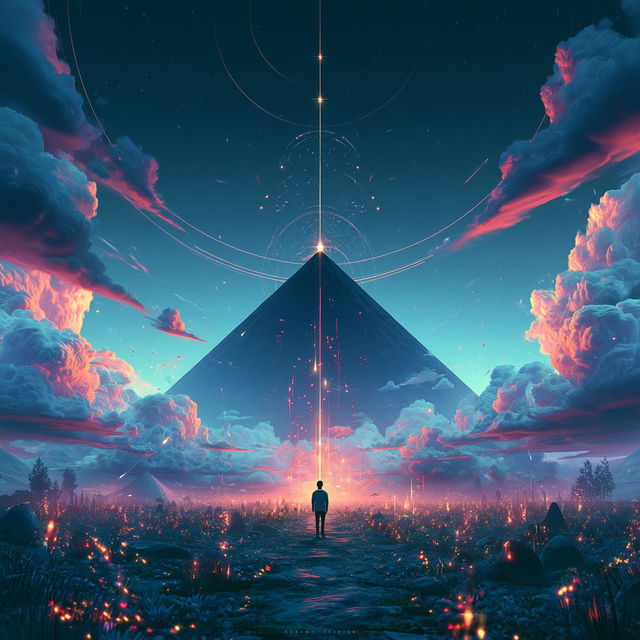 Pyramodelia style, Midjourney V8.2, render 3 of 4