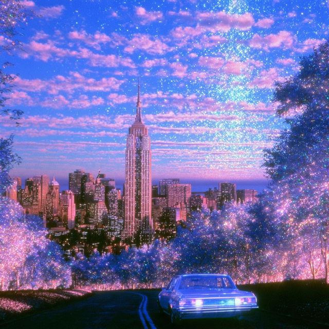 Neonplasm style, Midjourney V8.2, render 2 of 4