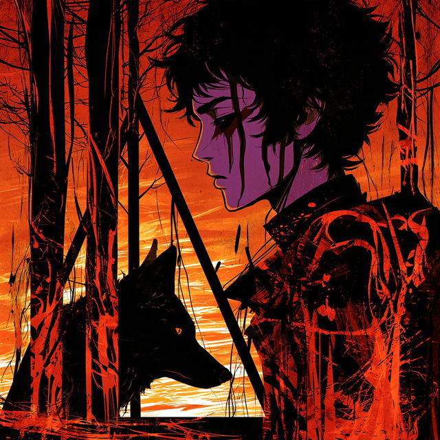 Ravensmoke style, Midjourney V8.2, render 3 of 4