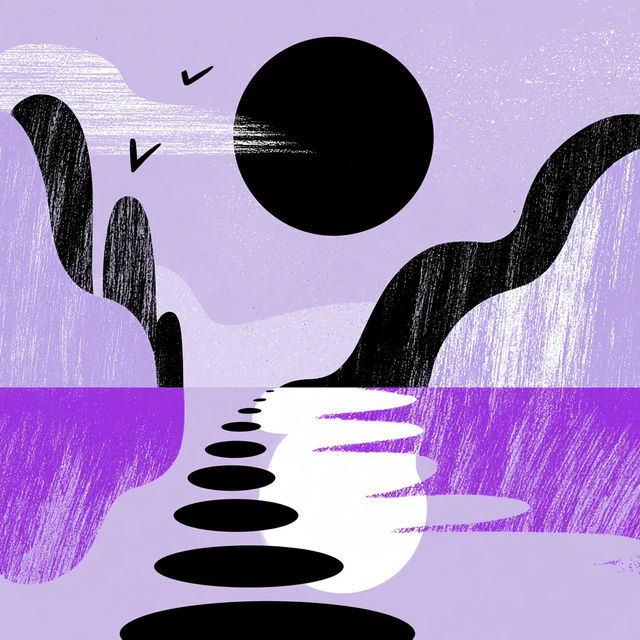 Blobstripe Constructivism style, Midjourney V8.2, render 3 of 4