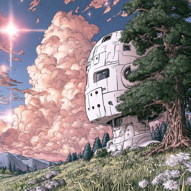 Fireleaf Observatory style, Midjourney V8.2, render 4 of 4