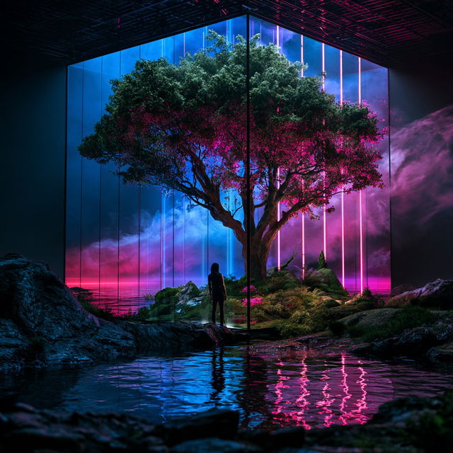 Brinevolt style, Midjourney V8.2, render 1 of 4