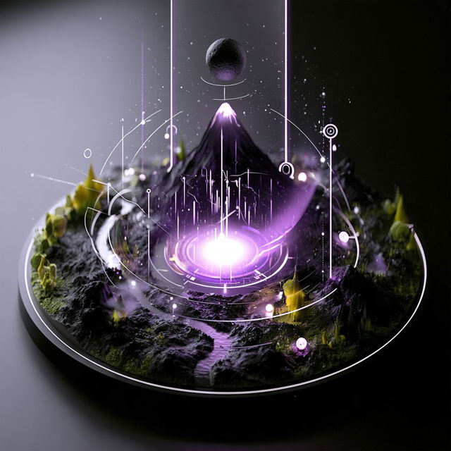 Nebulestitch style, Midjourney V8.2, render 4 of 4