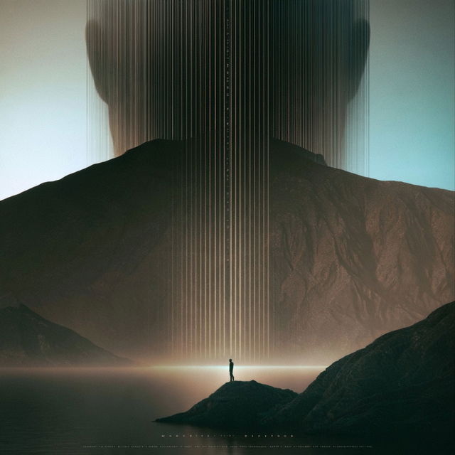 Geomantic Scanform style, Midjourney V8.2, render 3 of 4