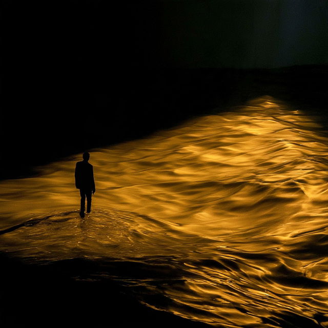 Amberglass Littoral style, Midjourney V8.2, render 3 of 4