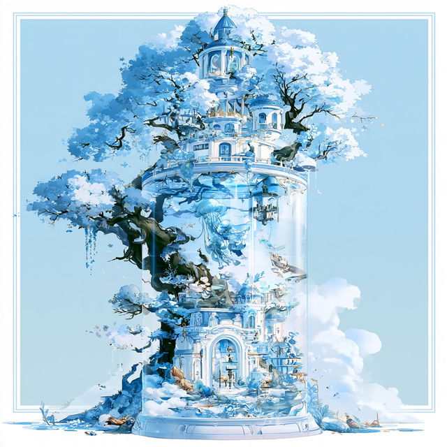 Frostmajolica style, Midjourney V8.2, render 1 of 4