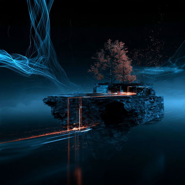 Riptide Chromageology style, Midjourney V8.2, render 3 of 4