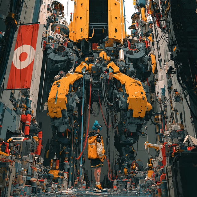 Atelier Ferric Surge style, Midjourney V8.2, render 3 of 4
