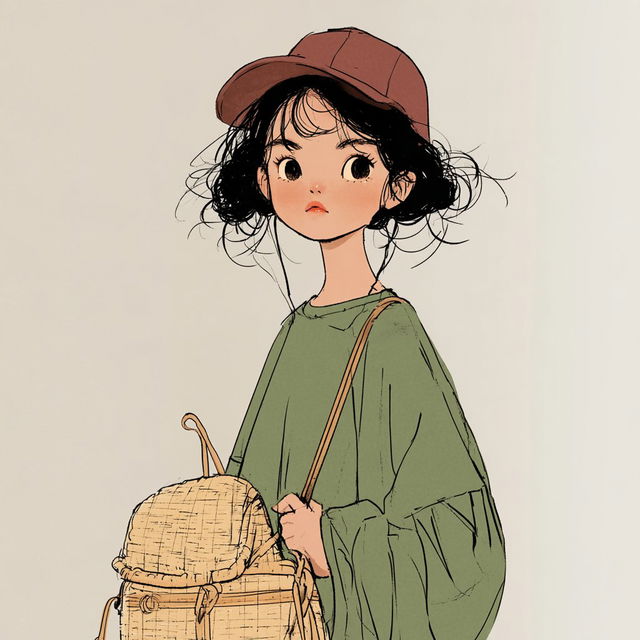 Kozo Passport Atelier style, Midjourney V8.2, render 4 of 4
