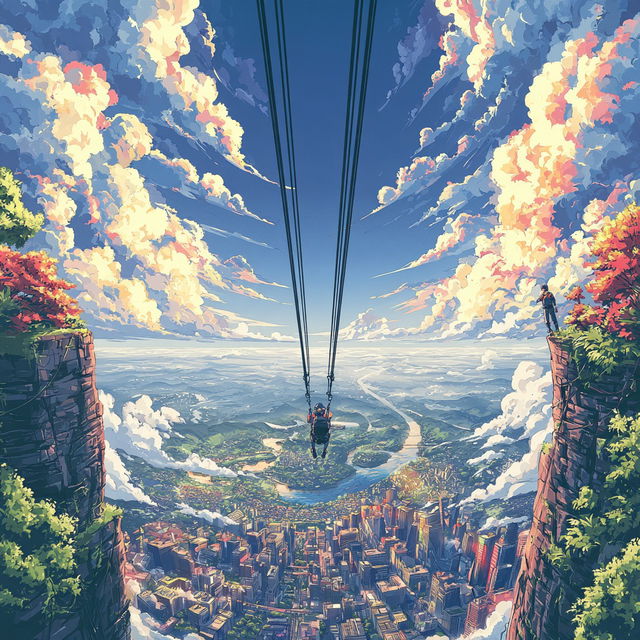 Cloudcut Vorticism style, Midjourney V8.2, render 3 of 4