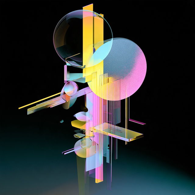 Chromotype style, Midjourney V8.2, render 1 of 4