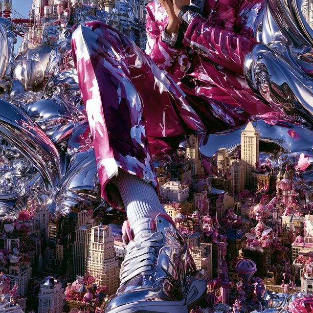 Liquid Petal Cabaret style, Midjourney V8.2, render 4 of 4