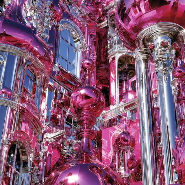 Liquid Petal Cabaret style, Midjourney V8.2, render 3 of 4
