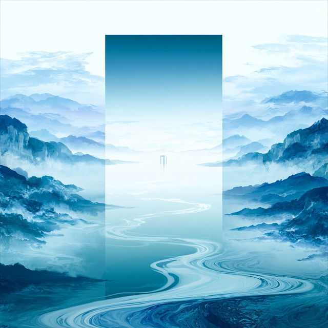 Glaciomandala style, Midjourney V8.2, render 1 of 4
