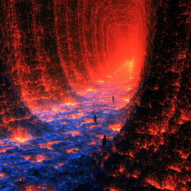 Arterial Vortex style, Midjourney V8.2, render 1 of 4