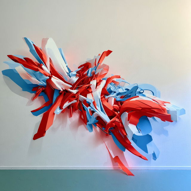 3D graffiti style, Midjourney V8.2, render 1 of 4