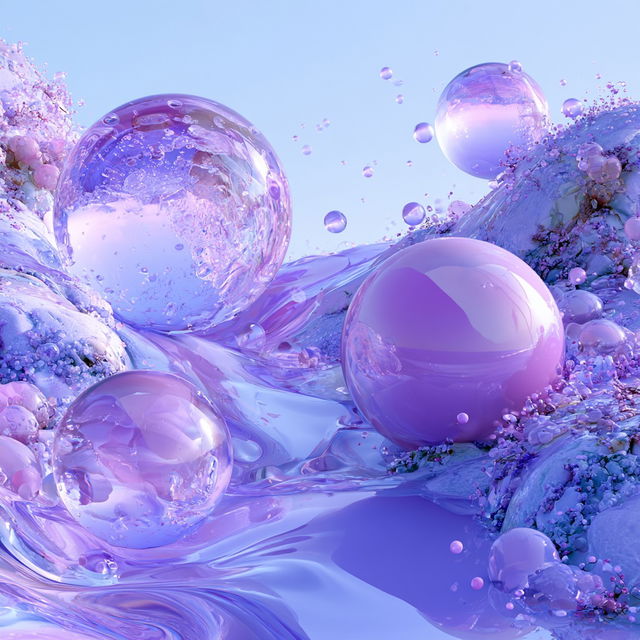 Glass Riddle style, Midjourney V8.2, render 4 of 4