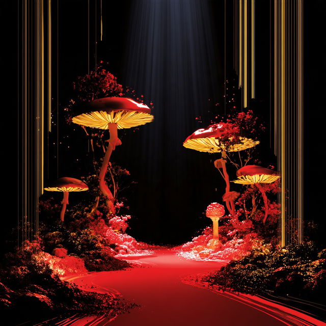 Gilt Ripcurrent style, Midjourney V8.2, render 3 of 4