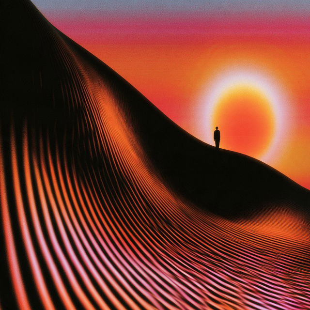The Last Gradient Express style, Midjourney V8.2, render 3 of 4