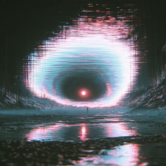 Scanline Occultation style, Midjourney V8.2, render 2 of 4