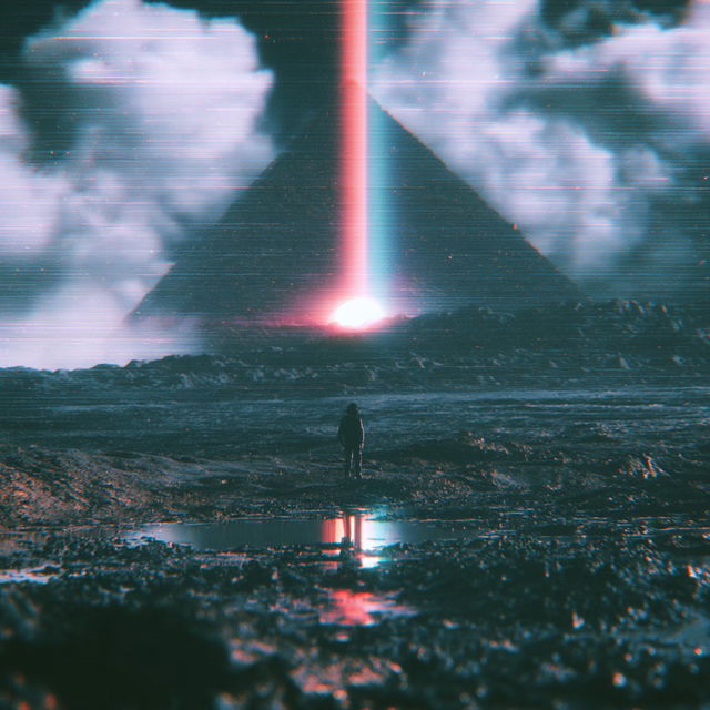 Scanline Occultation style, Midjourney V8.2, render 3 of 4