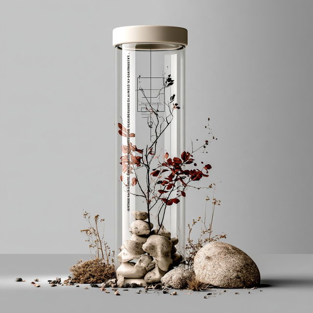 Patterned Object Surrealism style, Midjourney V8.2, render 3 of 4