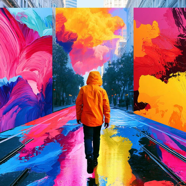Paintstorm Equinox style, Midjourney V8.2, render 2 of 4