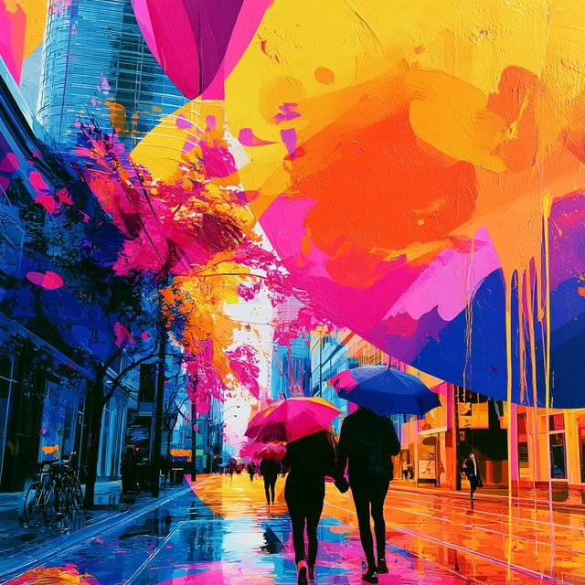 Paintstorm Equinox style, Midjourney V8.2, render 3 of 4