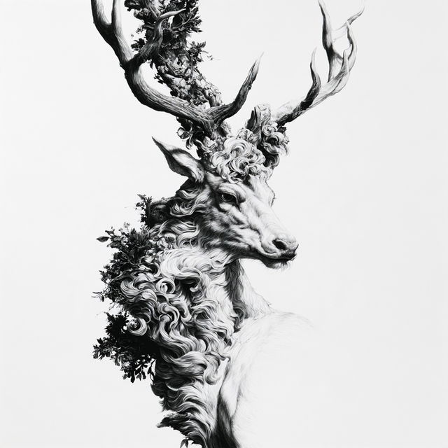 Chimeragraph style, Midjourney V8.2, render 1 of 4