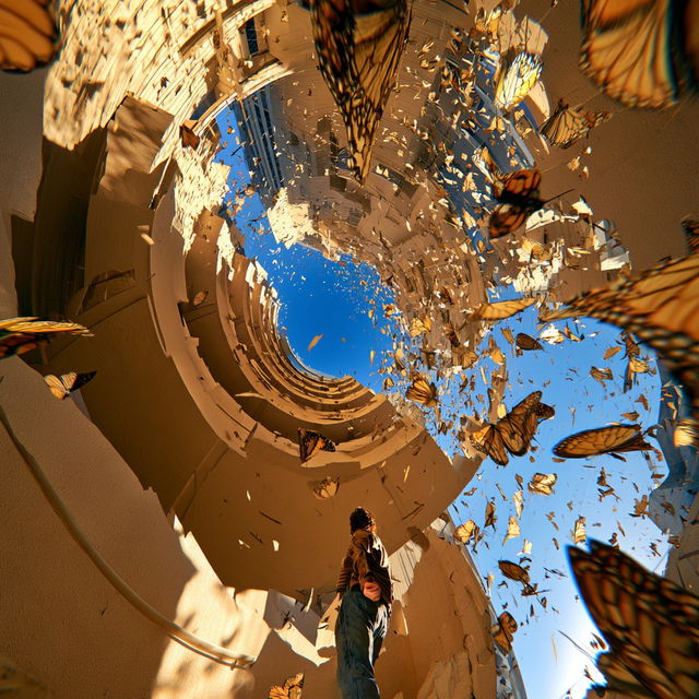 Ochromorphic style, Midjourney V8.2, render 2 of 4