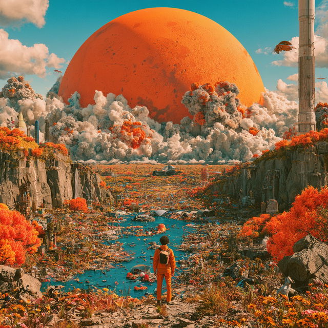 Ocularchipelago style, Midjourney V8.2, render 2 of 4